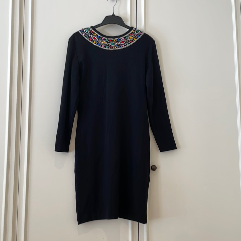 Vintage Et Al ladies dress with shoulder pads sz. 14